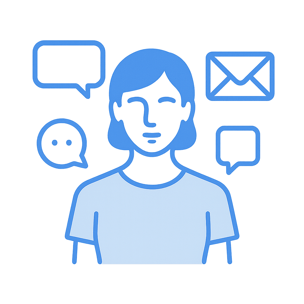 Communication and PR Illustration